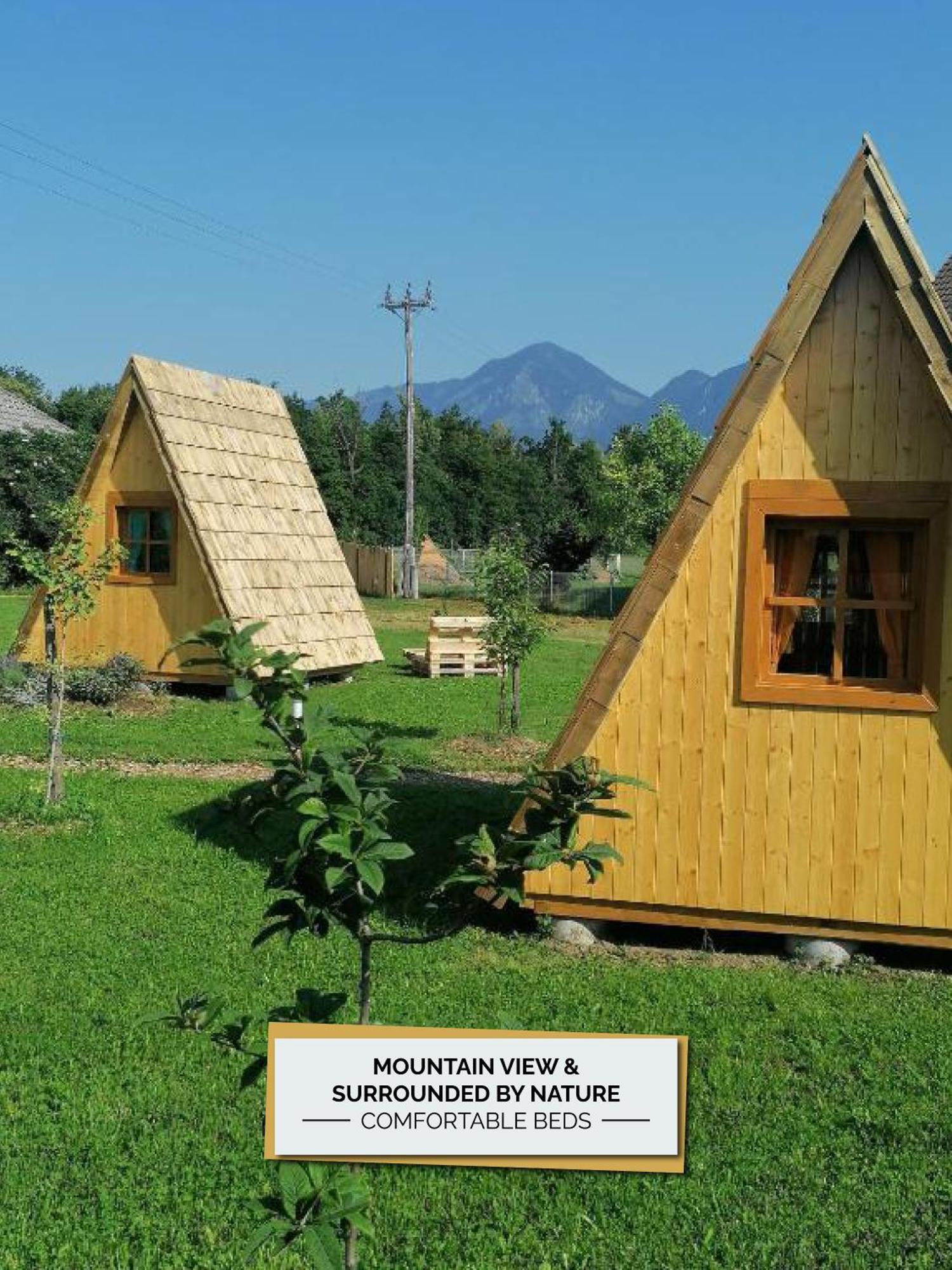 Glamping Mohorjev Grunt Hotel Preddvor Exterior foto